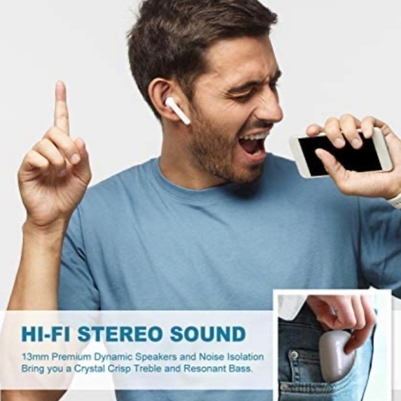 Balhvit True Wireless Earbuds Bluetooth Headphones - Picture 4 of 6